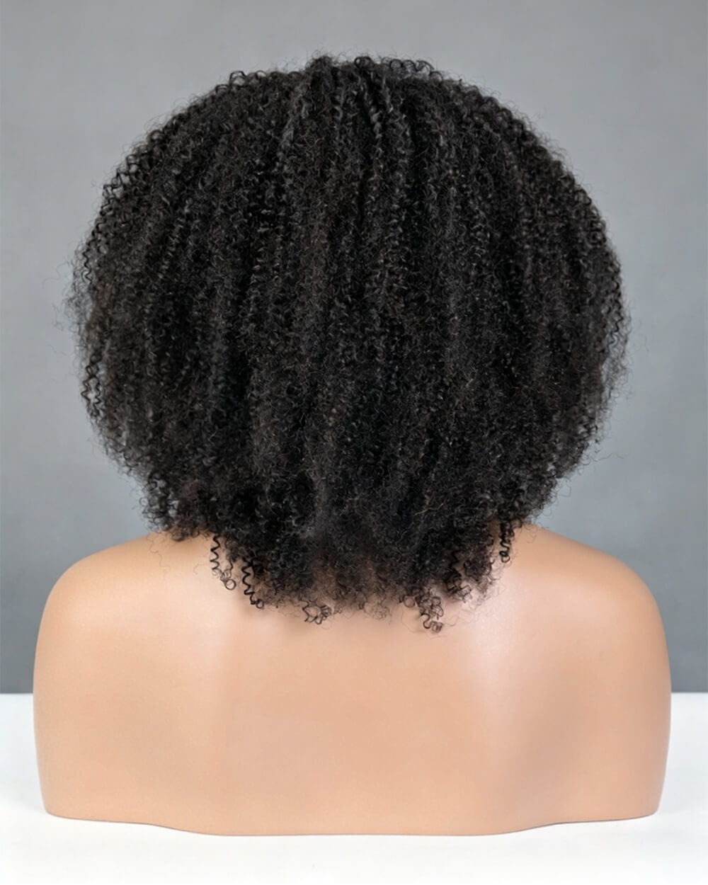 eullair 3 IN 1 Coily & Curly Half Wig 3C-4A Curly Drawstring Seamless Flip Half Wigs