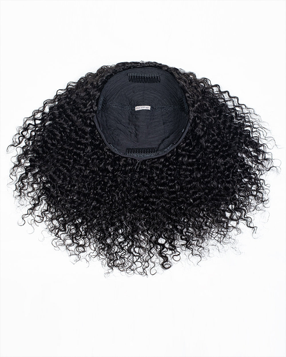 eullair 3 in 1 Water Curly Half Wig 100% Human Hair Natural Volume Soft Defined Curls