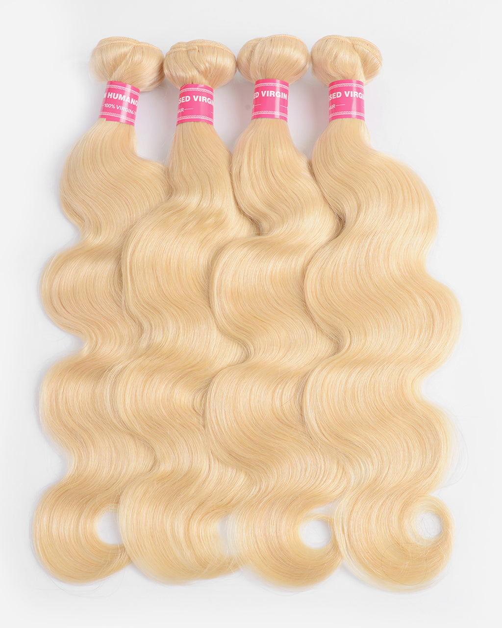 eullair 613 Blonde Body Wave Weave Bundles With Closure 3 Pack Bundles And 4x4 Closure High Quality Virgin Human Hair