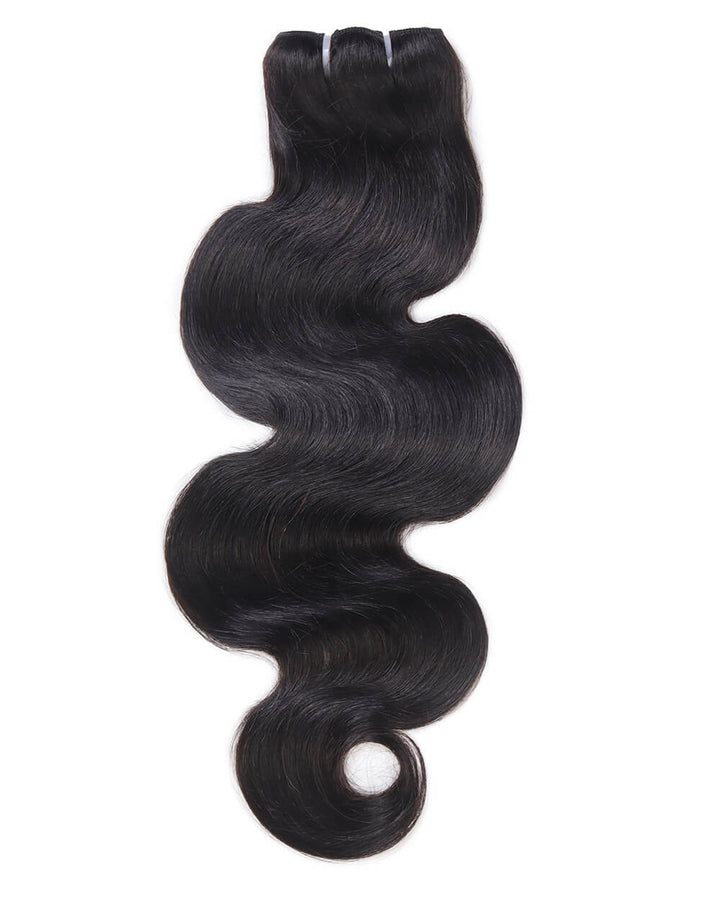 eullair Body Wave 3 Bundles with 2x6 Closure 100% Human Hair Bundles