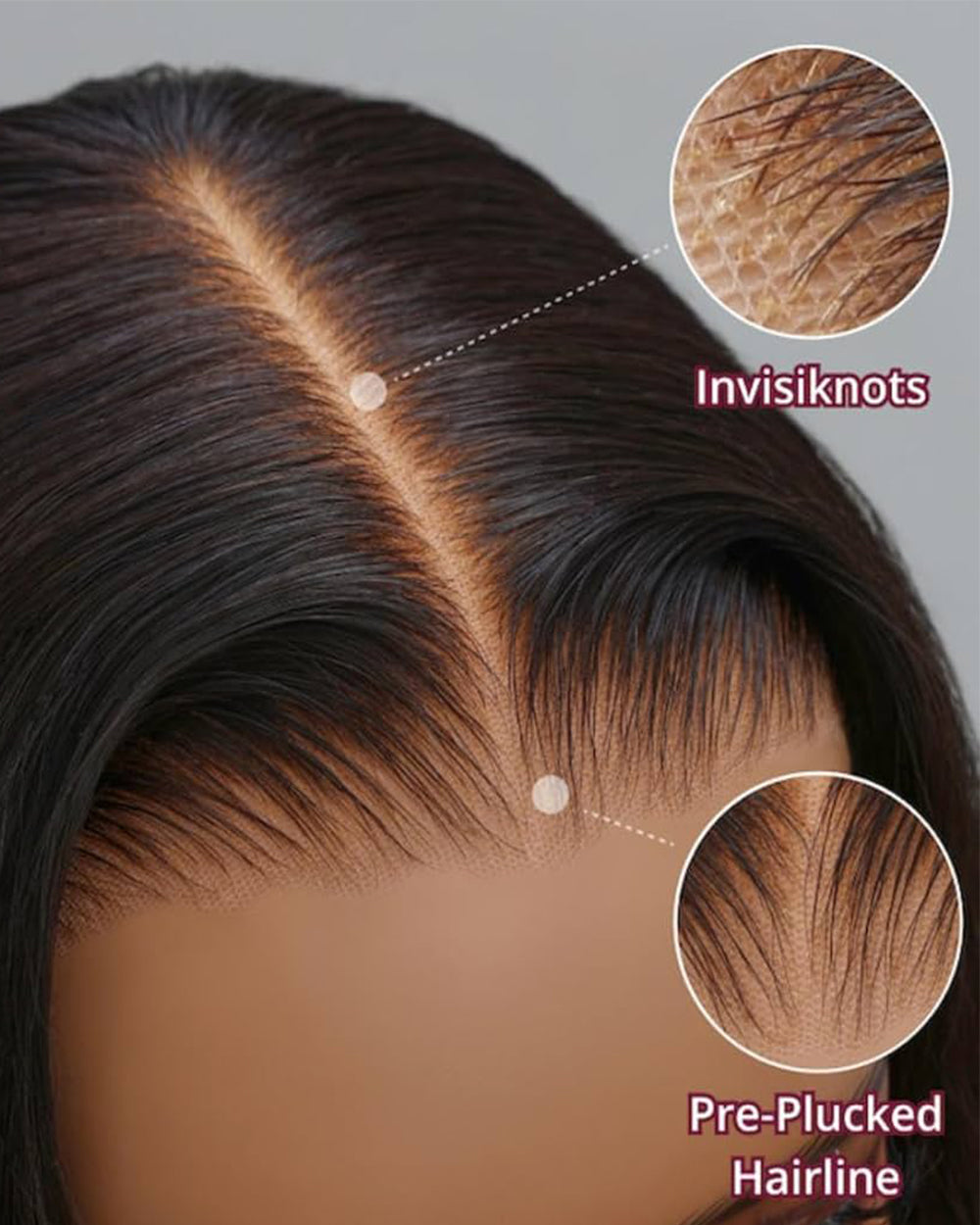 eullair Designer Layered Curtain Bangs Wigs Ombre 1B Red 13x4 Short Wavy Glueless Bob Wigs