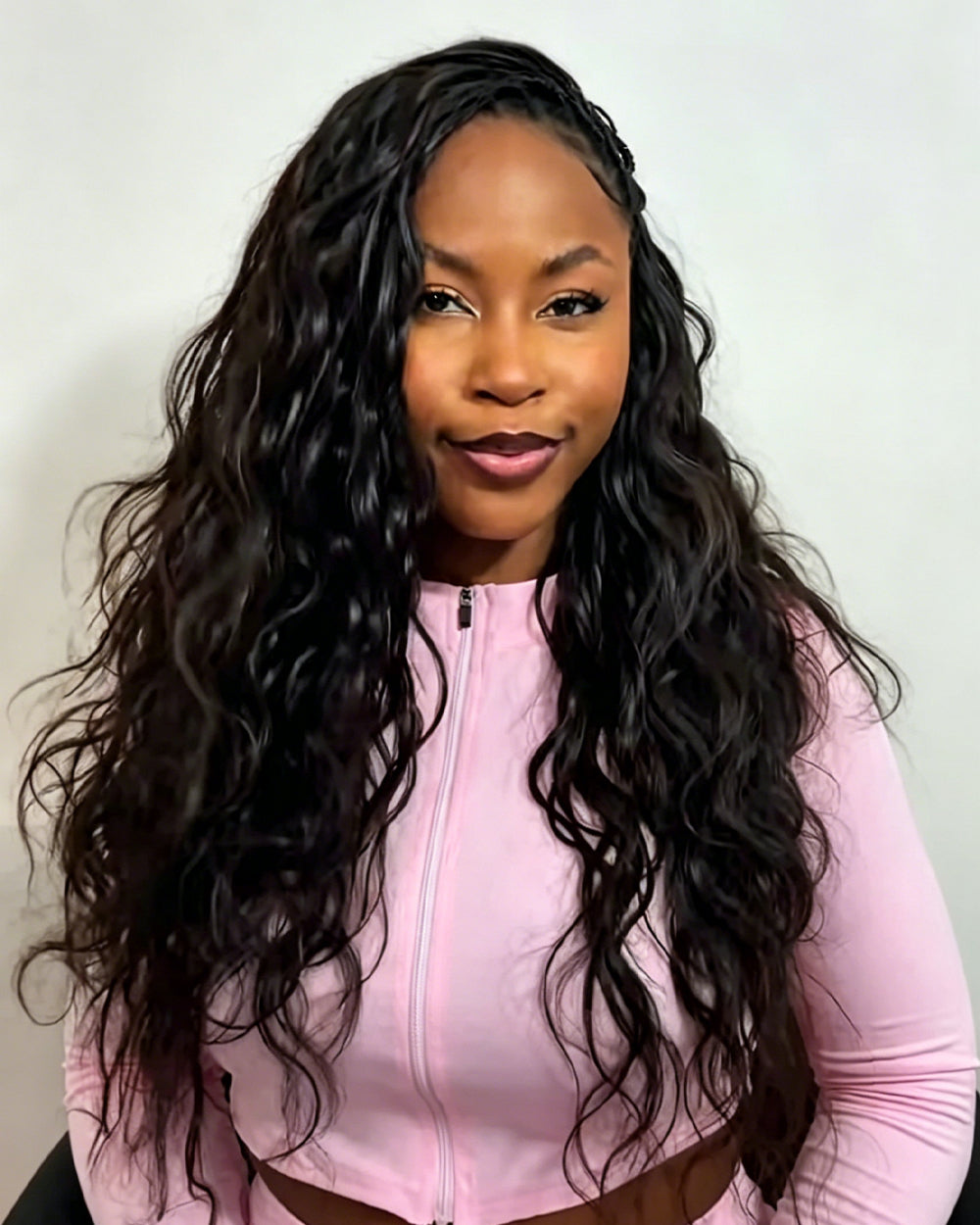 eullair Body Wave Crochet Hair - 60g Pack (50 Strands) for Extra Volume