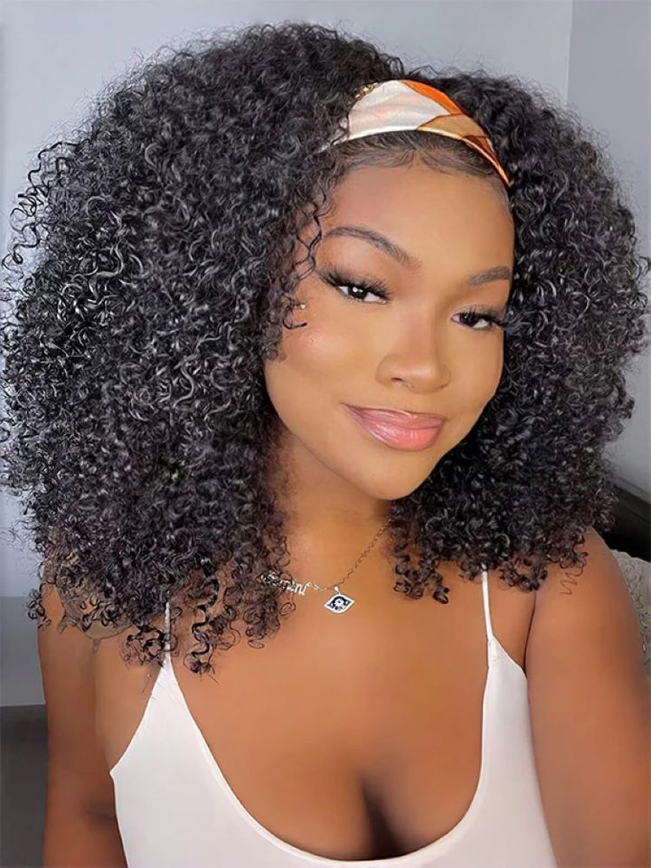 Super Easy Glueless Wig Install! eullair Human Hair Headband Wig | Beginners Friendly
