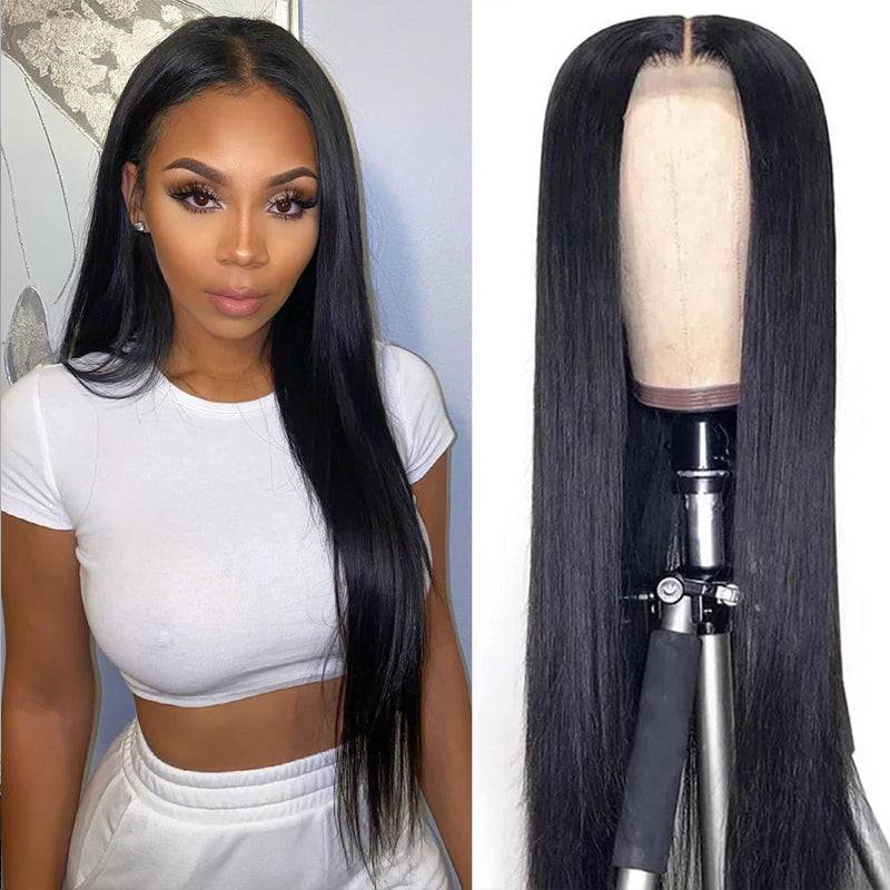 eullair Bomb 4x1/13x1 T Part Lace Front Human Hair Wig Pre Plucked With Baby Hair For Women