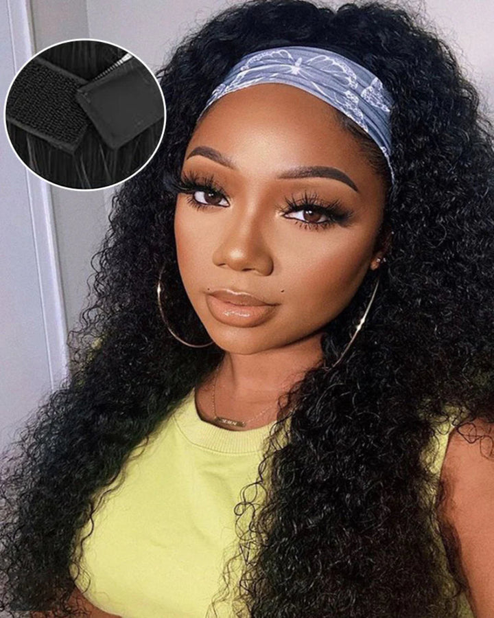 Super Easy Glueless Wig Install! eullair Human Hair Headband Wig | Beginners Friendly