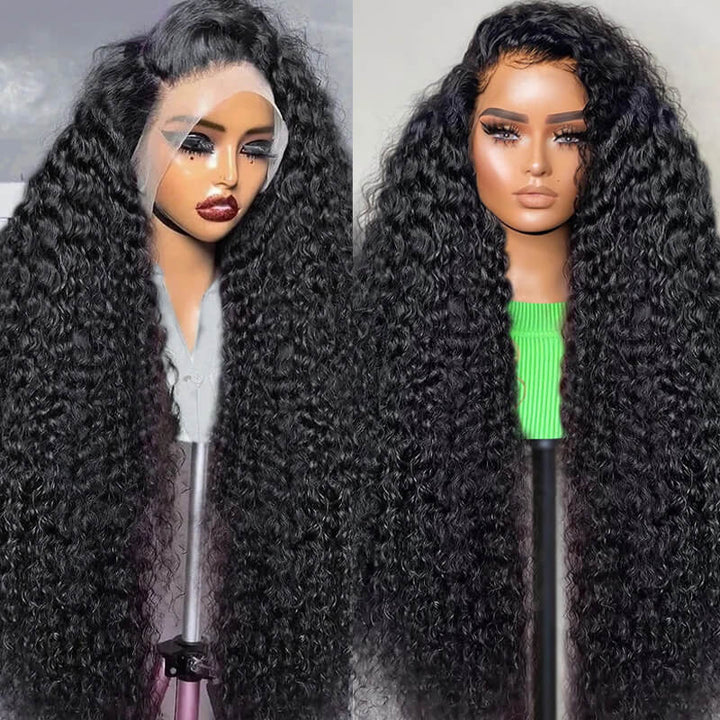 eullair Super Affordable Curly Wig Most Natural Lace Frontal Wig | Vacation Choice