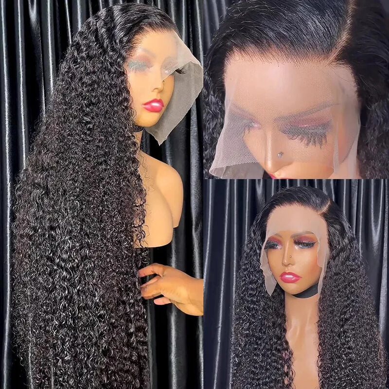 eullair Super Affordable Curly Wig Most Natural Lace Frontal Wig | Vacation Choice