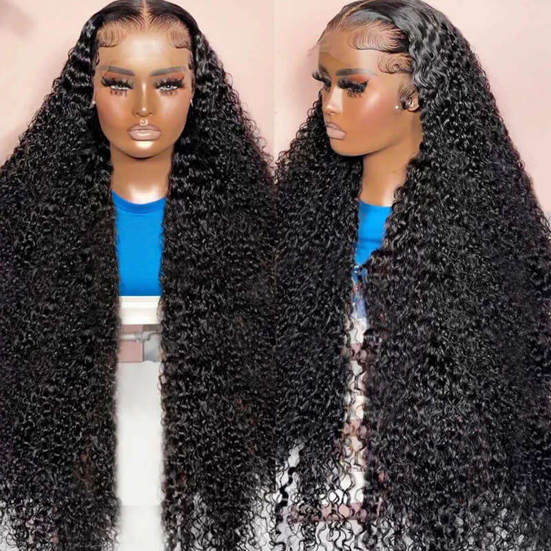 eullair Super Affordable Curly Wig Most Natural Lace Frontal Wig | Vacation Choice