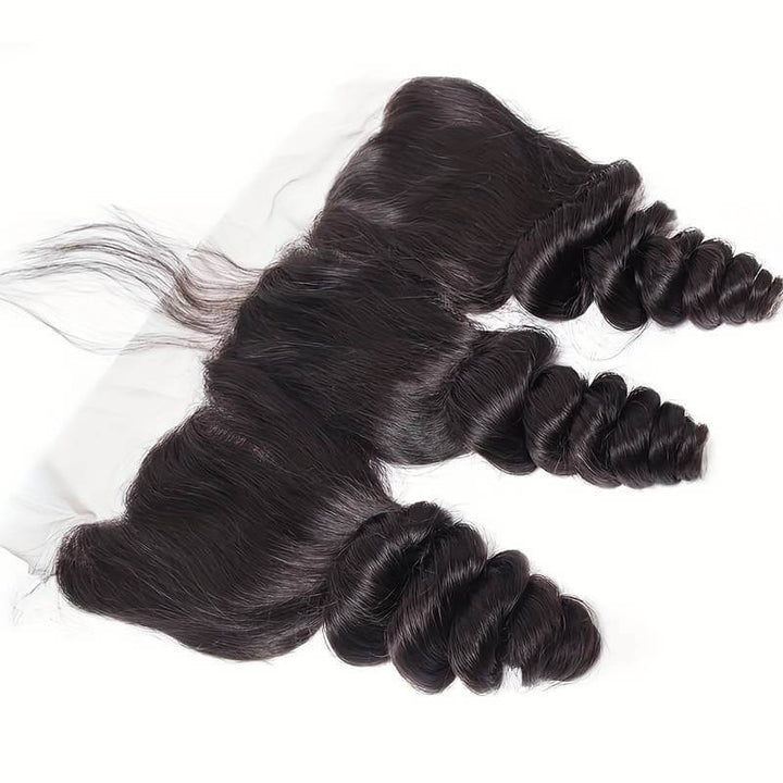eullair Loose Wave Bundles With Closure 3/4 PCS With 4x4 5x5 6x6 HD Lace Closure