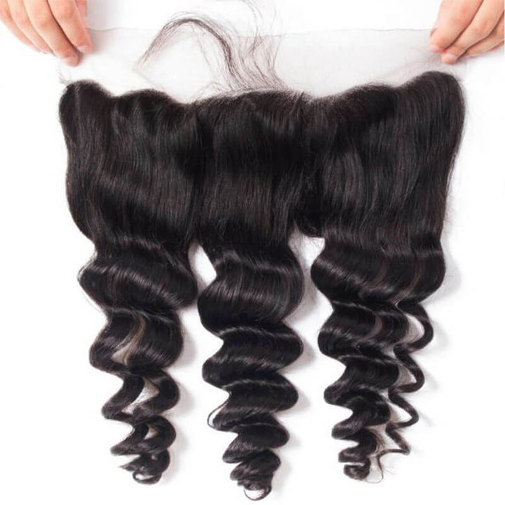 eullair Loose Wave Bundles With Closure 3/4 PCS With 4x4 5x5 6x6 HD Lace Closure