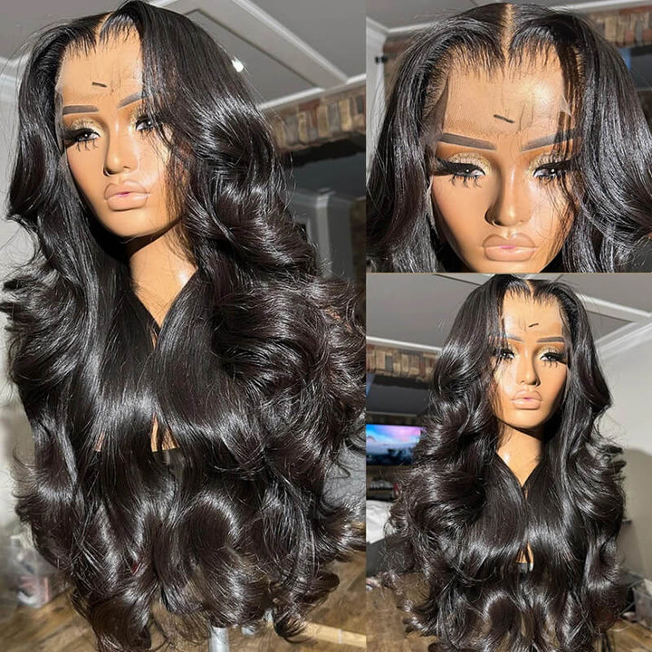 eullair Gluesless Loose Wave Wig HD Transparent Lace Frontal Wig | Perfect Curls
