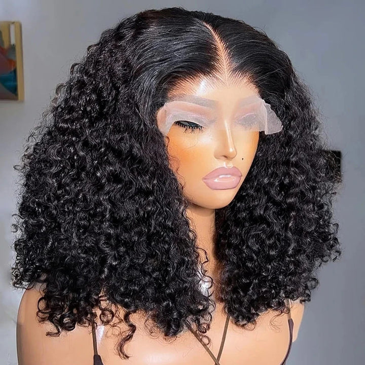 $59 Flash Sale|eullair Short Curly Bob Wig Lace Front Human Hair Wigs Straight/Body Wave Lace Frontal Wig For Women