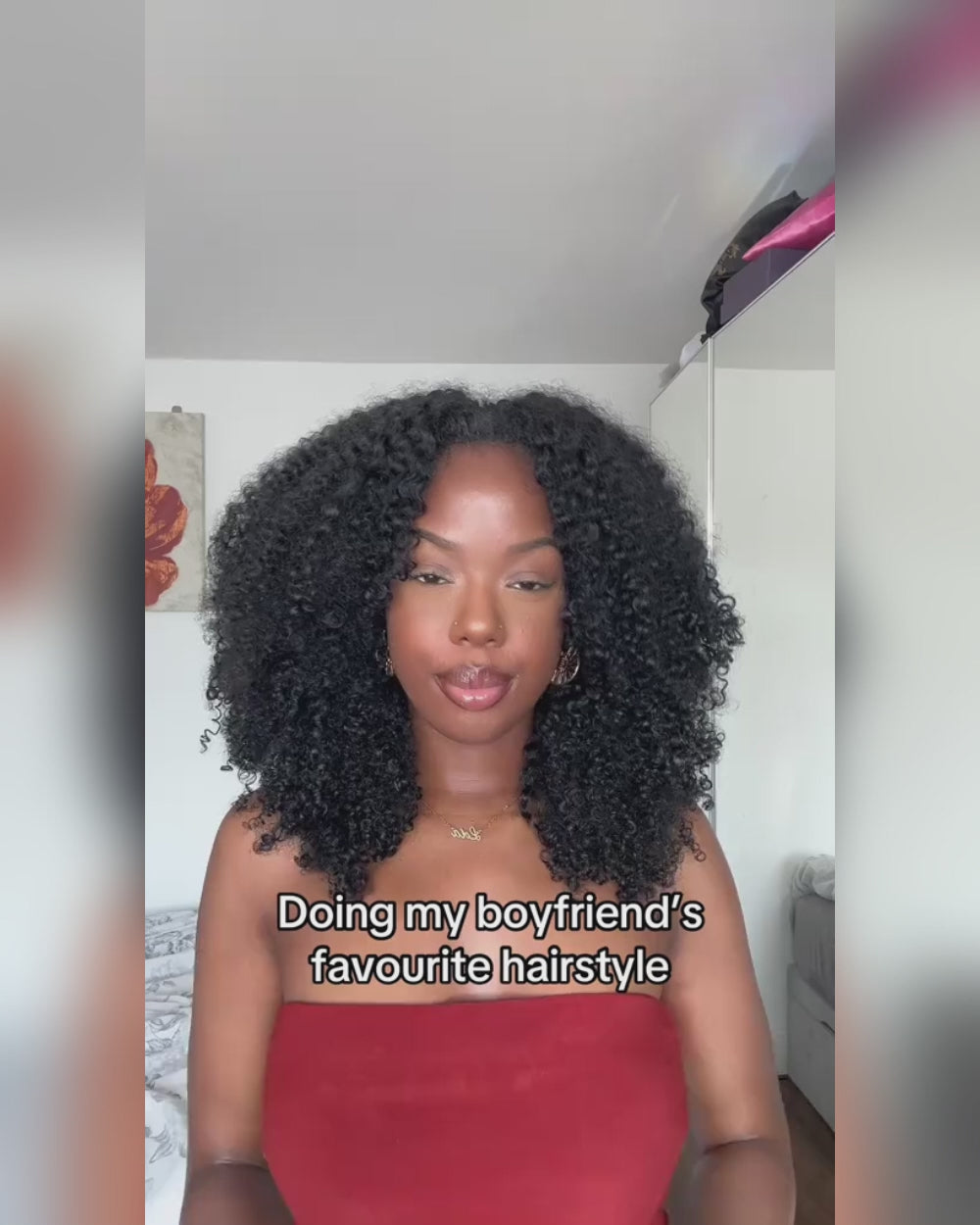 eullair Feather Crochet Curly Hair - 3C-4A Kinky Coily 100% Human Hair Pre-Looped