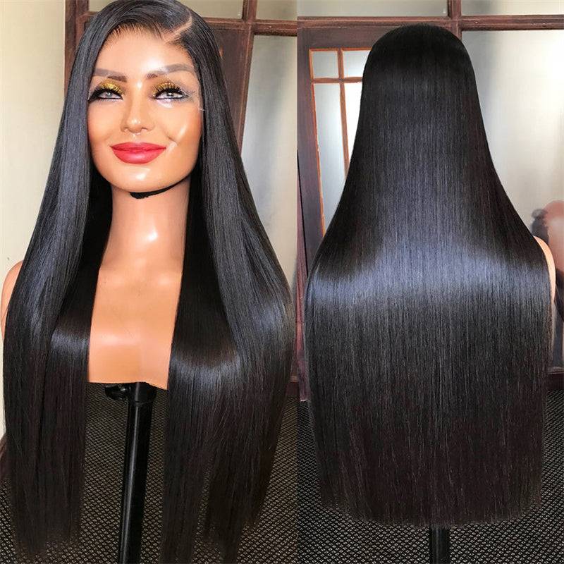 $259 Flash Sale | eullair Super Double Drawn Bone Straight 13x4 Lace Frontal Wig 22inch Full Ends