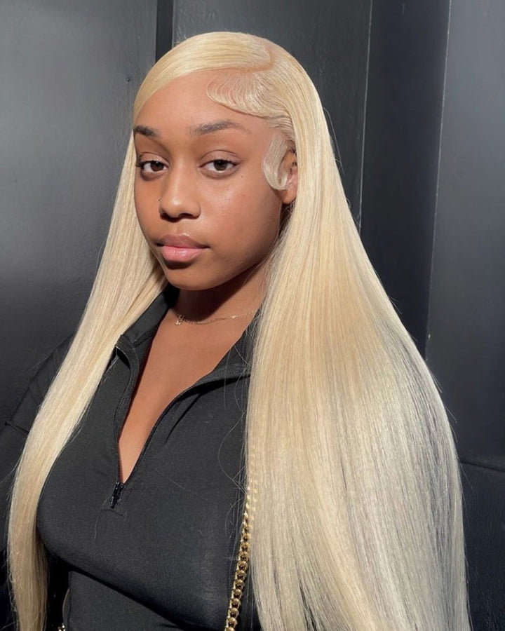 eullair Body Wave #613 Blonde Lace Frontal Wig Dye Friendly Transparent Lace | Blonde Baddie