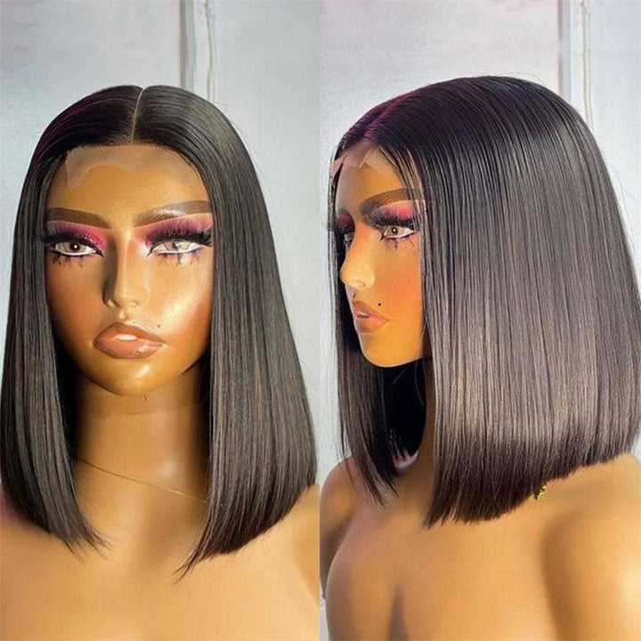 eullair-cheap-13x4-full-frontal-short-straight-bob-wigs-curly-lace-frontal-human-hair-wigs-for-girl-preplucked-bleached knots-wear-go-glueless-human-hair-bob-wig