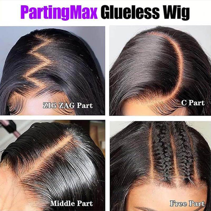 eullair Lace Front Wigs 7x6 9x6 PartingMax Glueless Wigs Human Hair Pre Plucked Water Wave Bye Bye Knots Pre Cut Lace Wig for Black Women