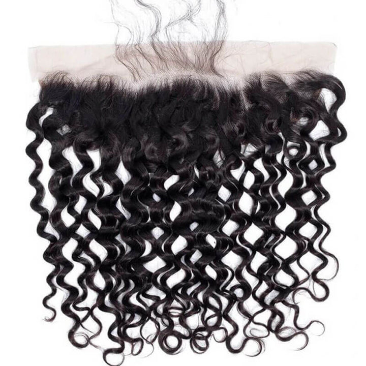 eullair Water Wave Bundles With Closure 3/4 PCS With 4x4 5x5 6x6 HD Lace Closure