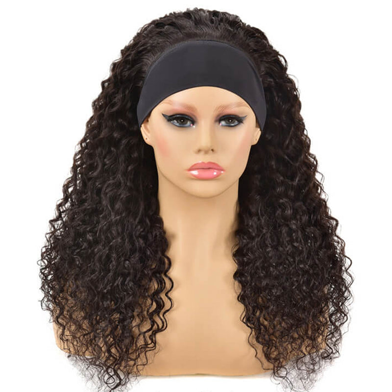 Super Easy Glueless Wig Install! eullair Human Hair Headband Wig | Beginners Friendly