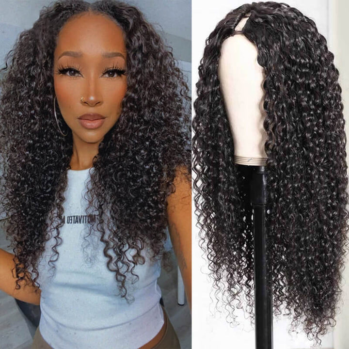 Most REALISTIC Glueless WIG | REAL Scalp V Part Thin Part Natural Hair Wig No Glue No Leave Out Needed