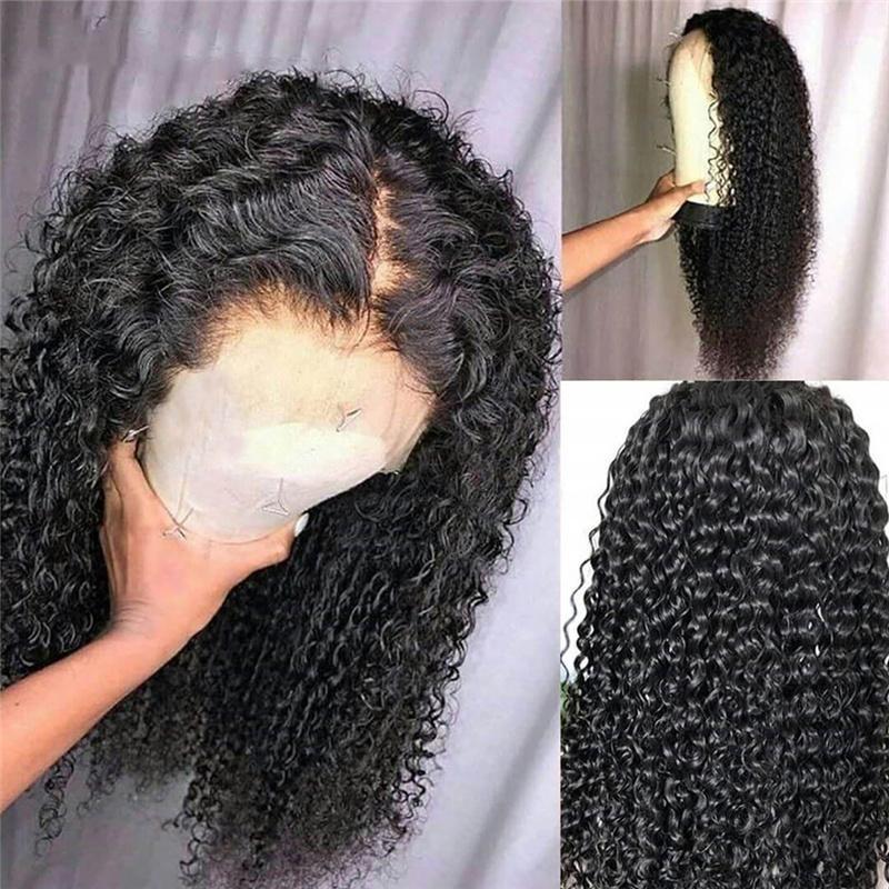 eullair 5x5 HD Lace Closure Human Hair Wigs All Textures 20-30in | Invisible Lace-Human Hair Wigs-eullair-20inch-Jerry Curly-5x5 Wig 180 Density-eullair- Human Virgin Hair