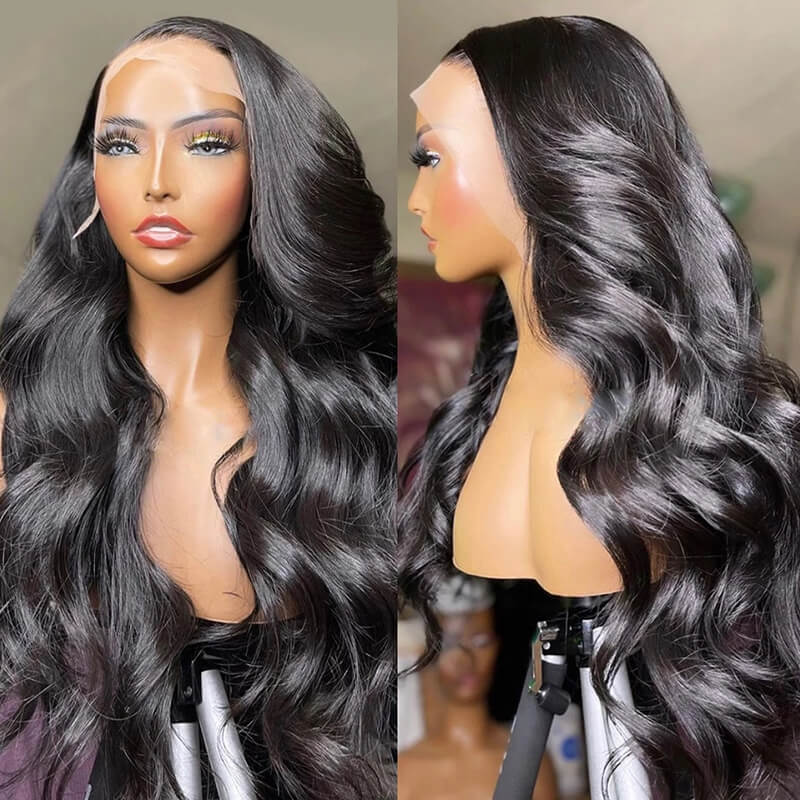 eullair Body Wave HD Transparent Lace Frontal Human Hair Wig | Must Have Style