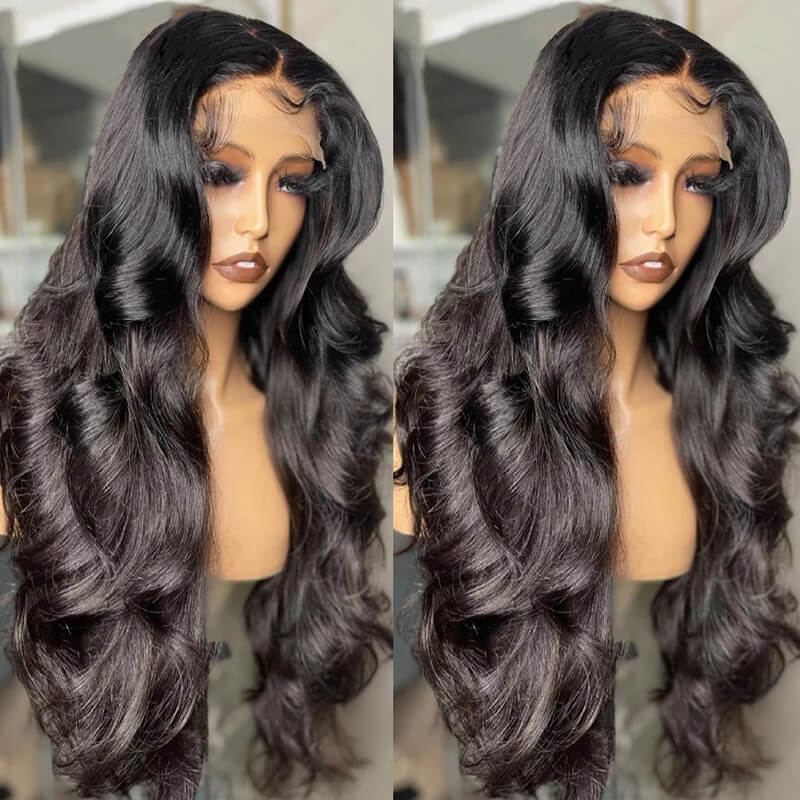 eullair Body Wave HD Transparent Lace Frontal Human Hair Wig | Must Have Style