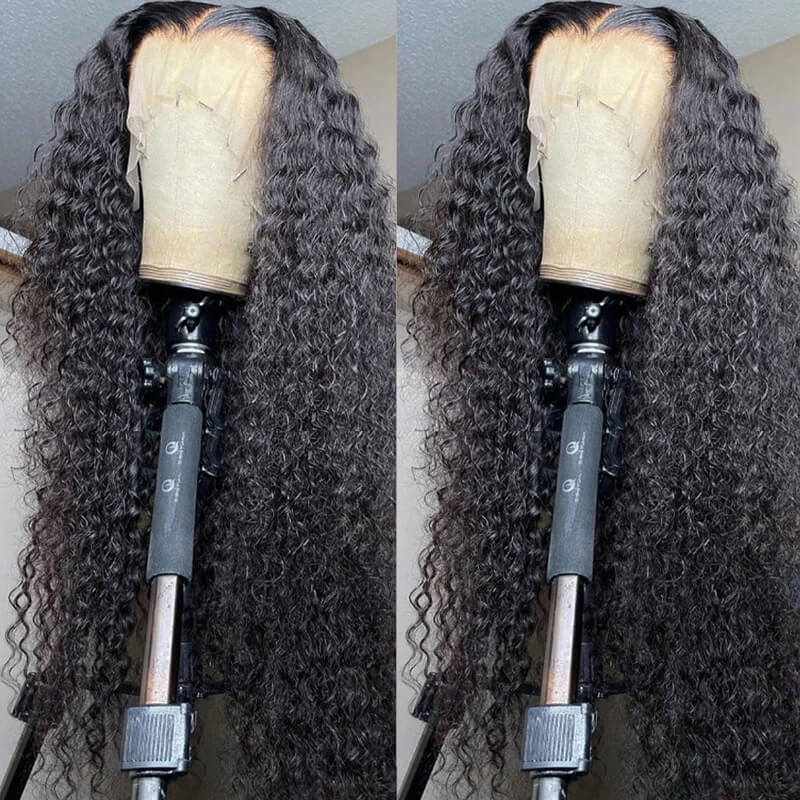 eullair Super Affordable Curly Wig Most Natural Lace Frontal Wig | Vacation Choice