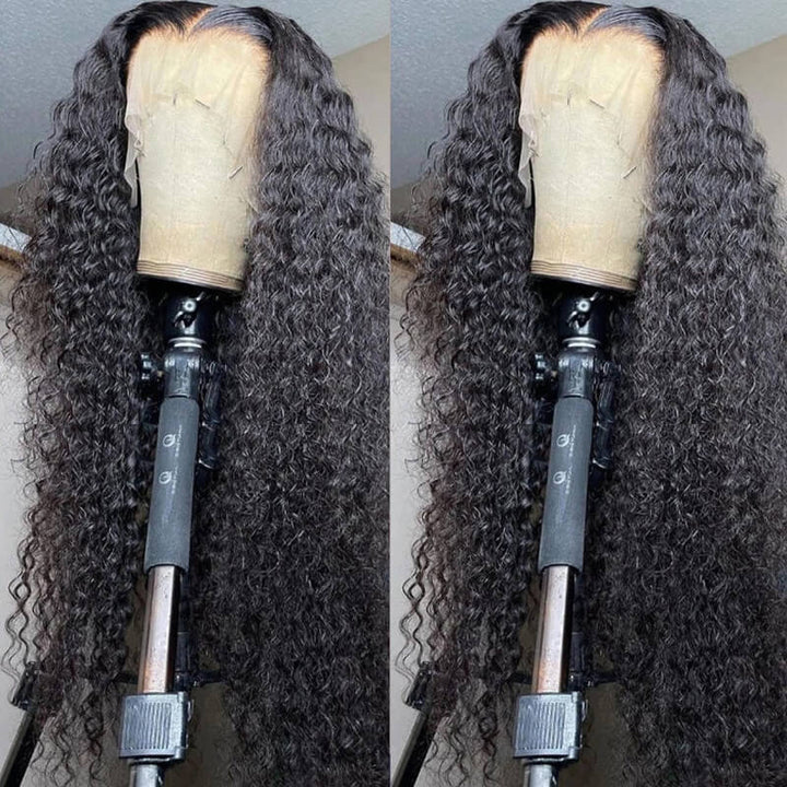 eullair Super Affordable Curly Wig Most Natural Lace Frontal Wig | Vacation Choice