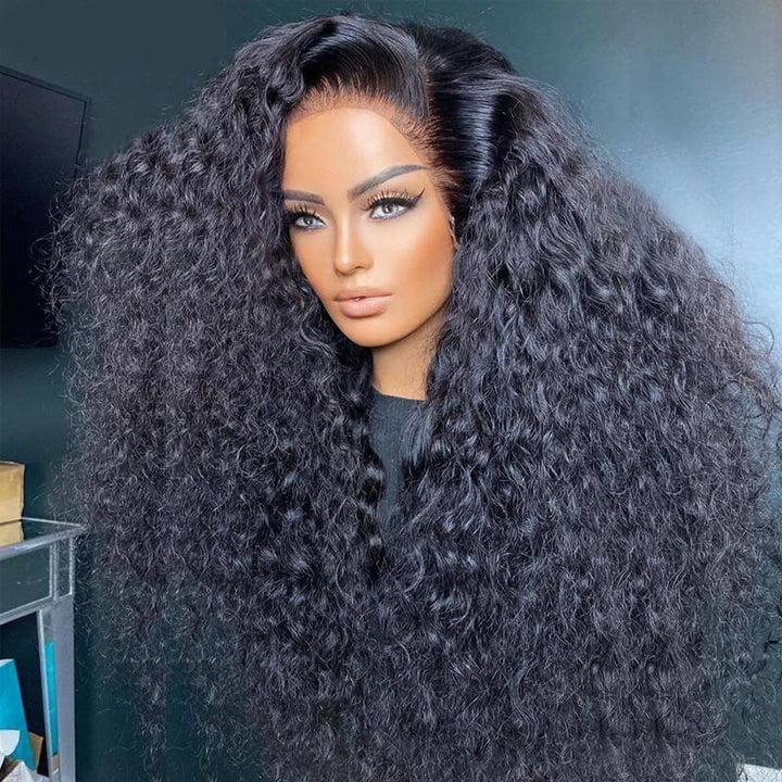 eullair Super Affordable Curly Wig Most Natural Lace Frontal Wig | Vacation Choice