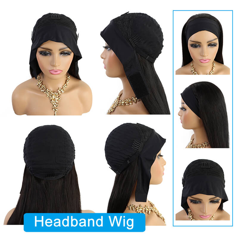 Super Easy Glueless Wig Install! eullair Human Hair Headband Wig | Beginners Friendly