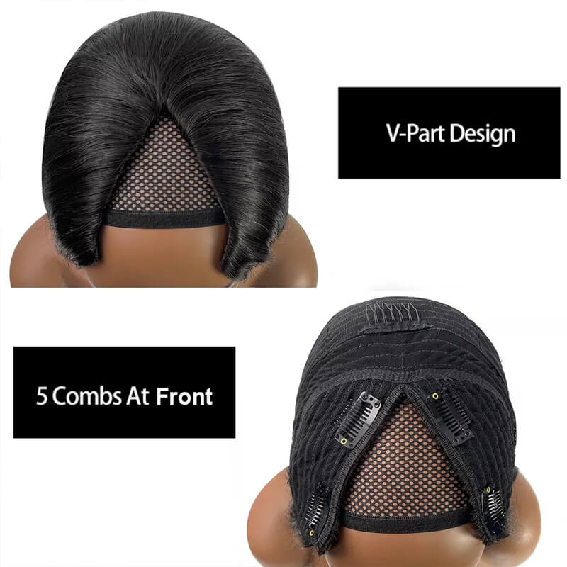 Most REALISTIC Glueless WIG | REAL Scalp V Part Thin Part Natural Hair Wig No Glue No Leave Out Needed