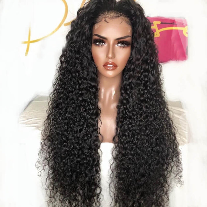 eullair Stunning Wet Look Water Wave HD Lace Front Wig | Low Maintenance Wig